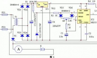 充電電路的控制吸收電容充放電電路圖