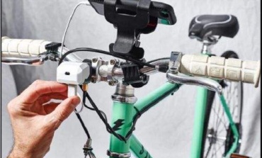 自行車摩擦充電器