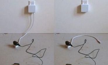 充滿電就自動拔掉插頭的“水蛭”充電器